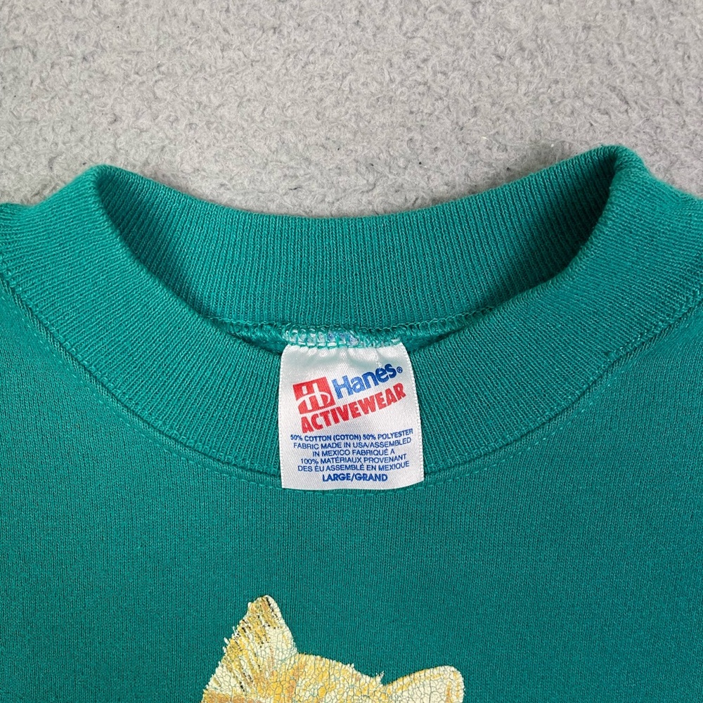 Vintage 90s cats sweatshirt - Picture 3 of 4